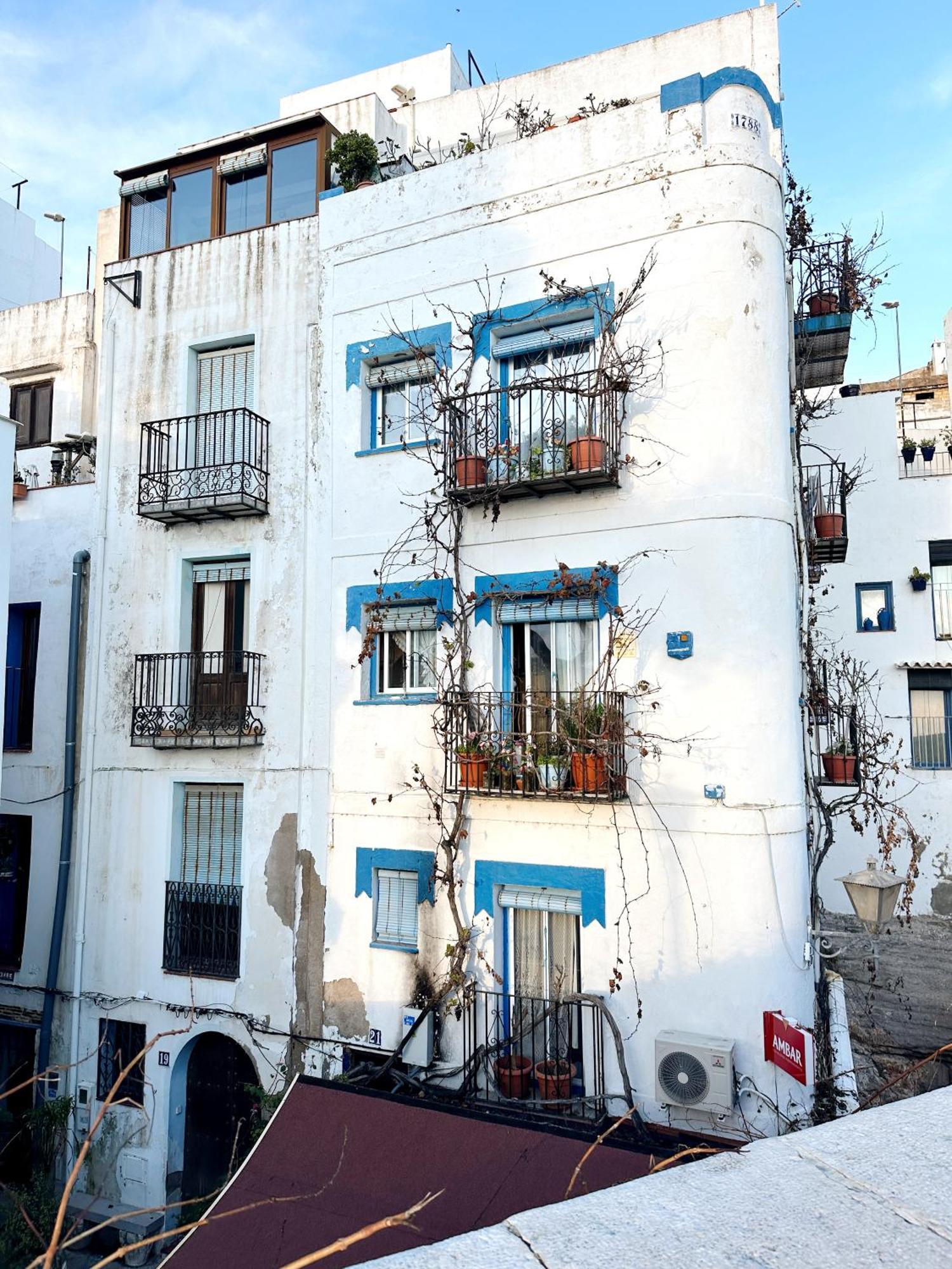 Casa Blava, Casco Antiguo De Peniscola Villa Exteriör bild